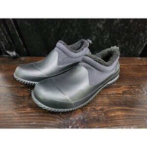 NEW Kensie Carmella Waterproof Black Rain Bootie/8M